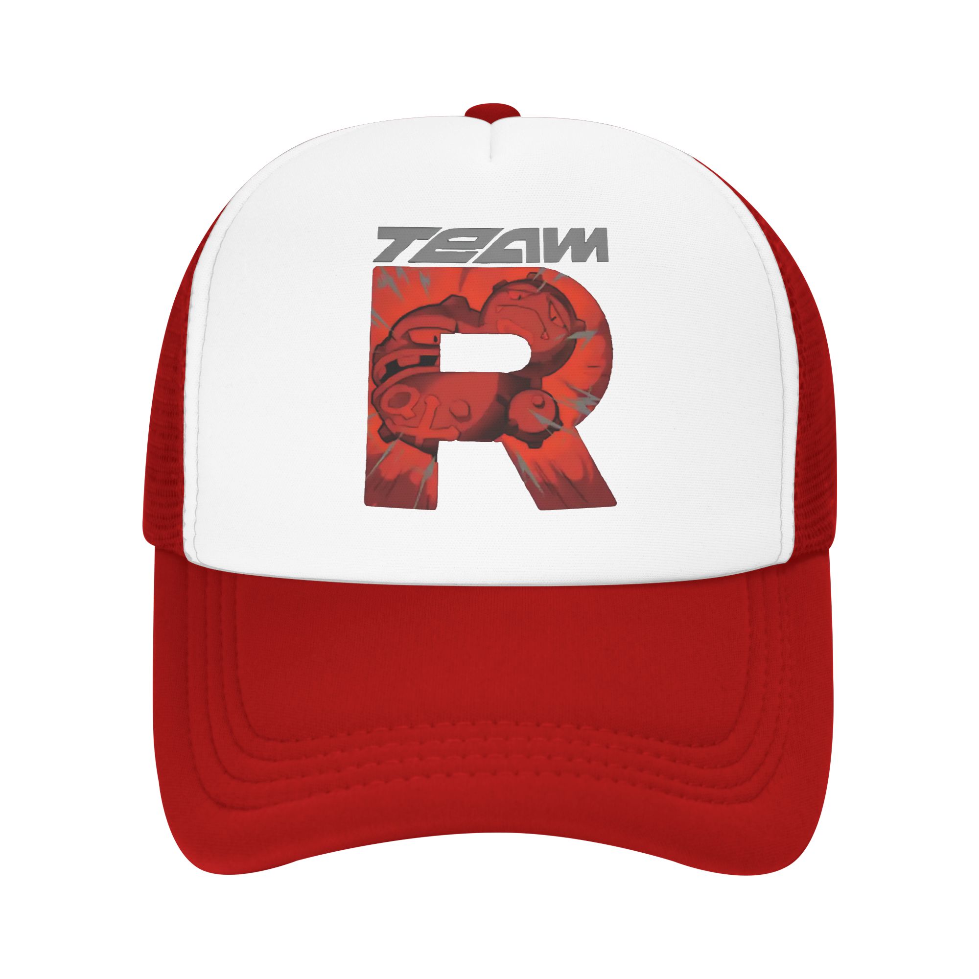 team rocket logo letter R POKE - Trucker Cap Mesh recension och pris