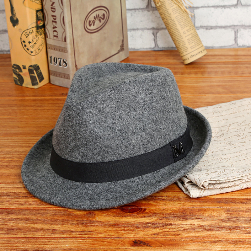 2025 Men Winter Thick Warm Fel - Fedora Hat Wool recension och pris