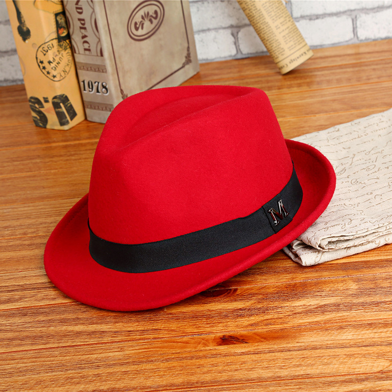 2025 Men Winter Thick Warm Fel - Fedora Hat Wool recension och pris