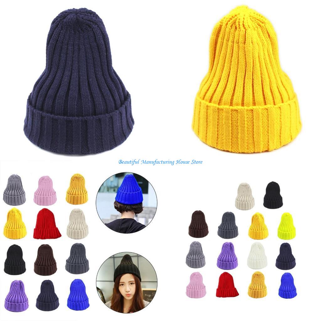 E56A Unisex Winter Ribbed Knit - Beanie Cuffed Knit recension och pris