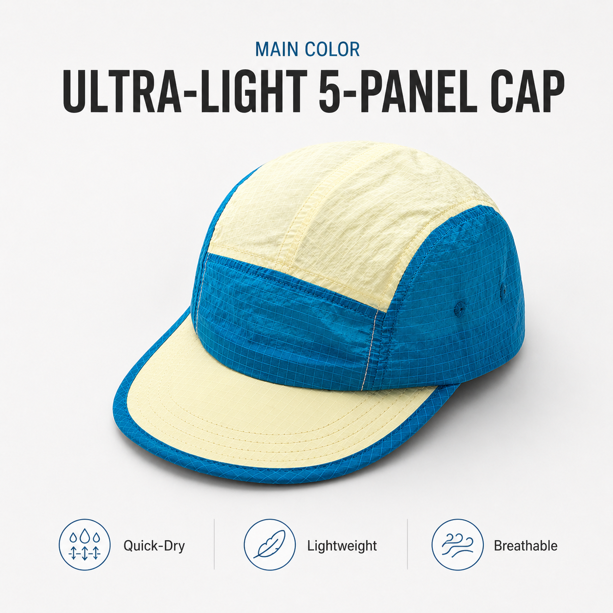 Unisex 5 Panel Camp Cap Ripsto - Corduroy Cap 5 Panel recension och pris