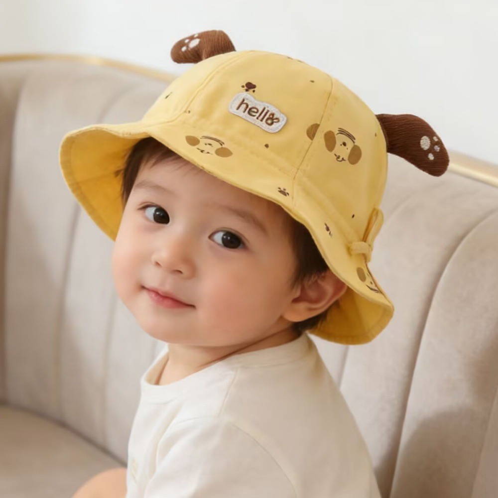 Baby Fishing Cap Spring Autumn - Bucket Hat Cotton recension och pris