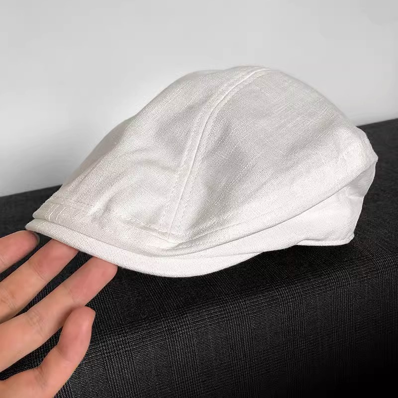 Vintage Linen Newsboy Cap Brea - Newsboy Cap Ivy recension och pris