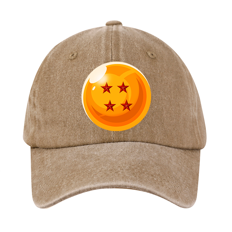 Dragon Ball Washed Baseball Ca - Dad Hat Cotton recension och pris