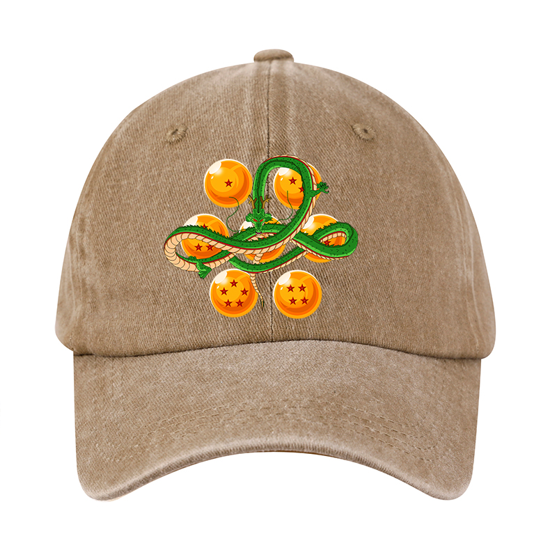 Dragon Ball Washed Baseball Ca - Dad Hat Cotton recension och pris