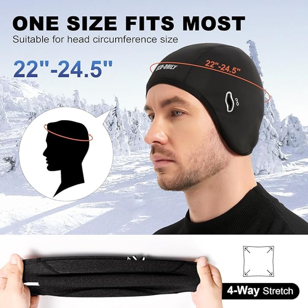 Winter Skull Cap Helmet Liner, - Skull Cap Helmet Liner recension och pris