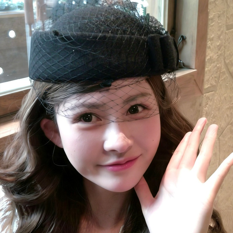 Fashion Mesh Flat Top Beret Ha - Beret French Wool recension och pris