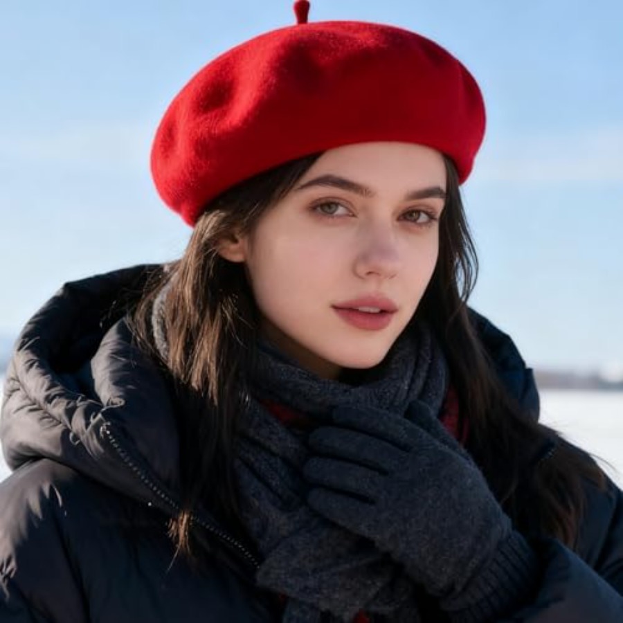 Women Classic French Beret Hat - Beret French Wool recension och pris