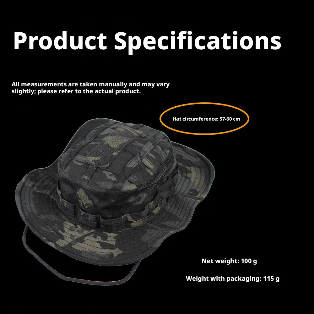 Milspec Tactical Boonie Hat, M - Boonie Hat Tactical recension och pris
