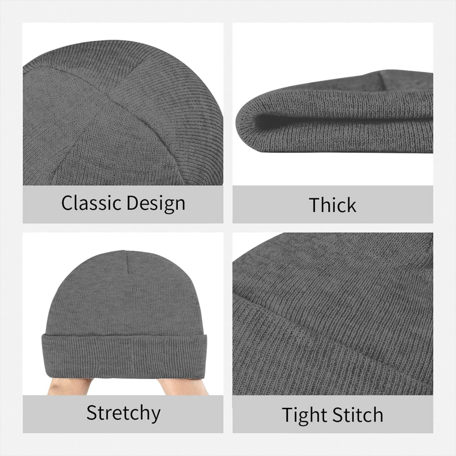 Fall For Jesus He Never Leaves - Beanie Cuffed Knit recension och pris