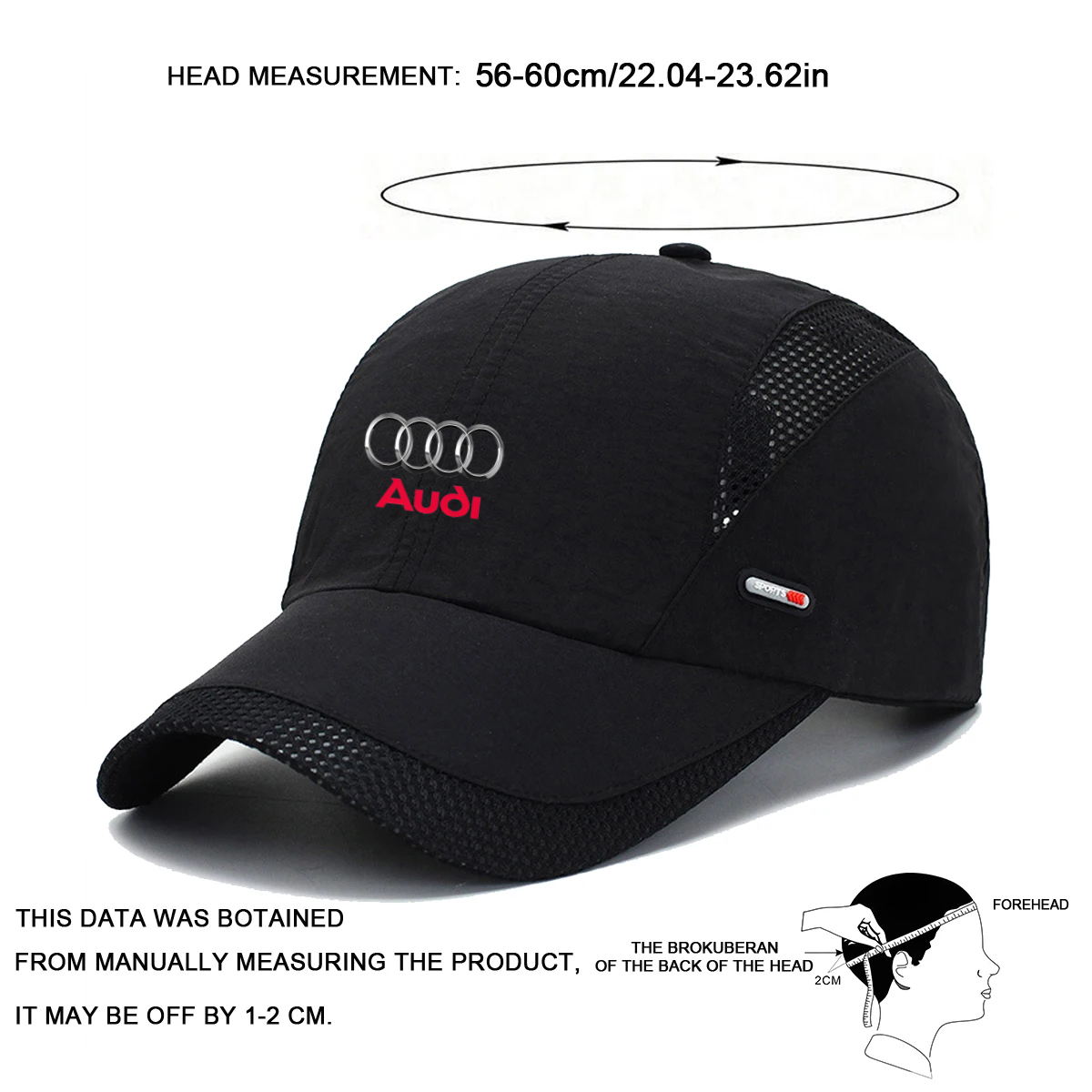 1PC Breathable Mesh Baseball C - Trucker Cap Mesh recension och pris