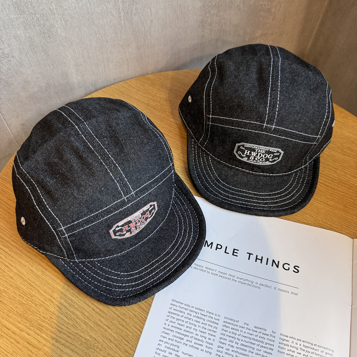 5 Panel Baseball Cap Denim Cot - Corduroy Cap 5 Panel recension och pris