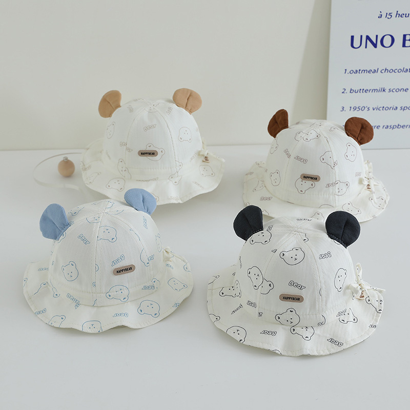 Cartoon Baby Fisherman Hat Cut - Bucket Hat Cotton recension och pris