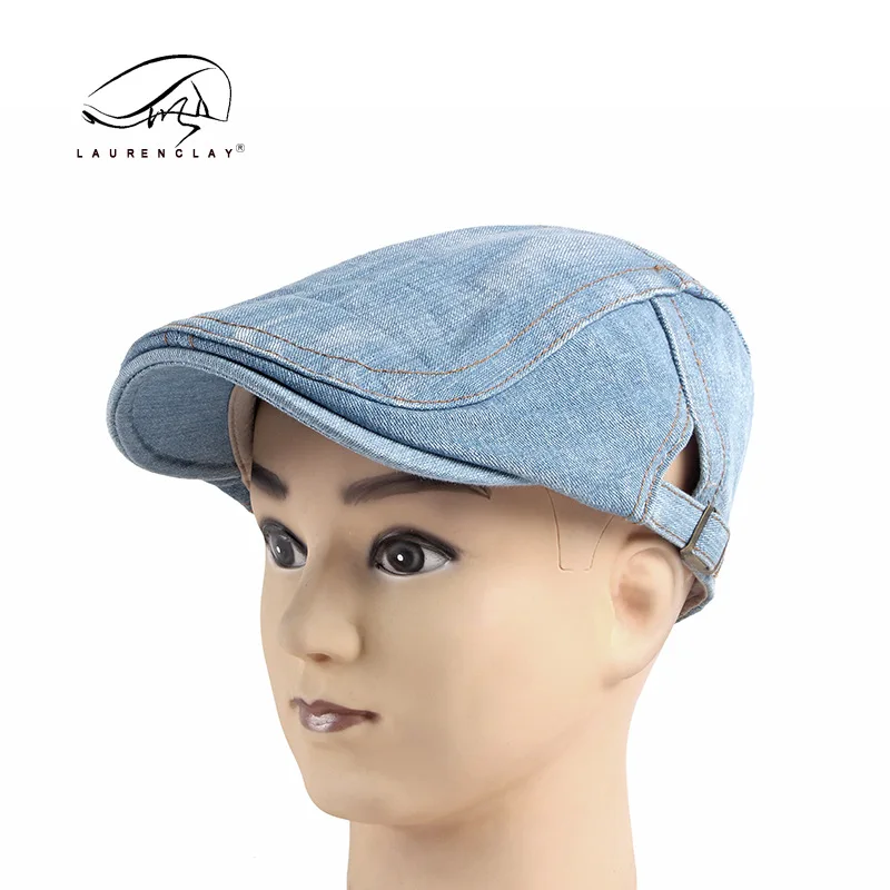 Denim Newsboy Hats Adjustable  - Newsboy Cap Ivy recension och pris
