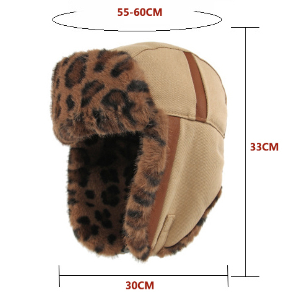 HT4981 Bomber Hat Men Women Th - Trapper Hat Ear Flap recension och pris