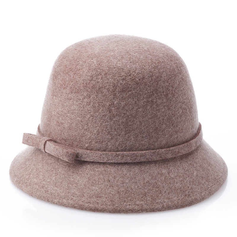 100% Real Wool Women Hats Autu - Fedora Hat Wool recension och pris
