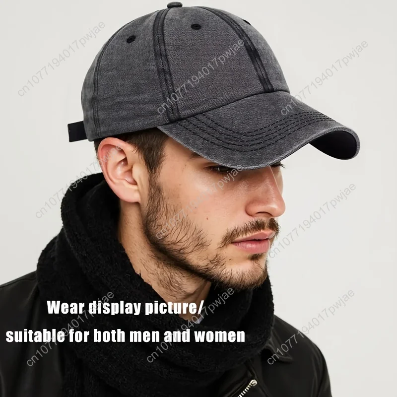 1pc Retro Distressed Washed Ba - Dad Hat Cotton recension och pris