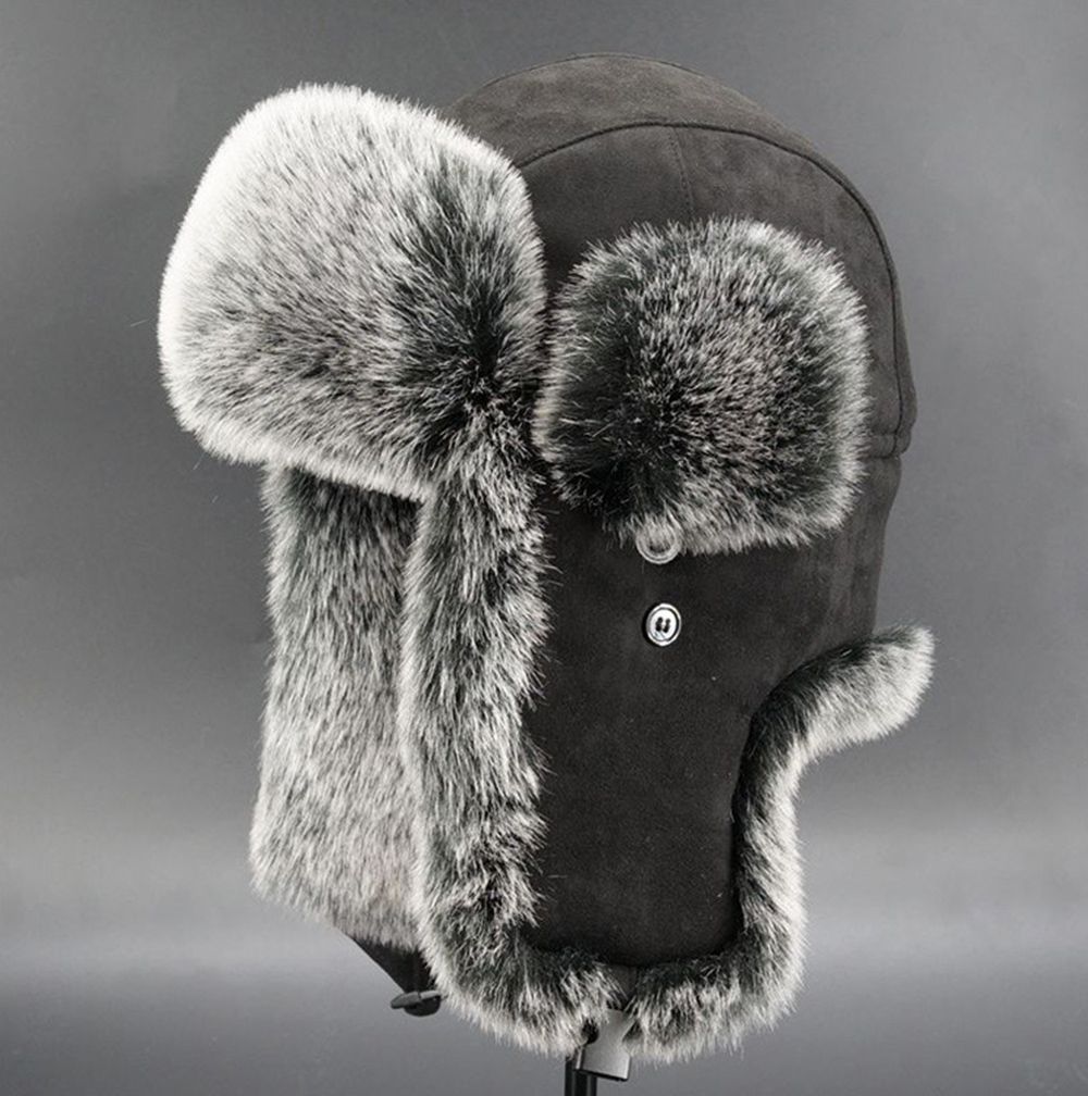 Women Men Ushanka Russian Coss - Trapper Hat Ear Flap recension och pris