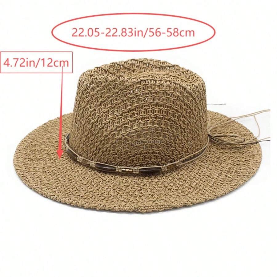 Wide Brim Straw Hat For Women  - Sun Hat Wide Brim recension och pris