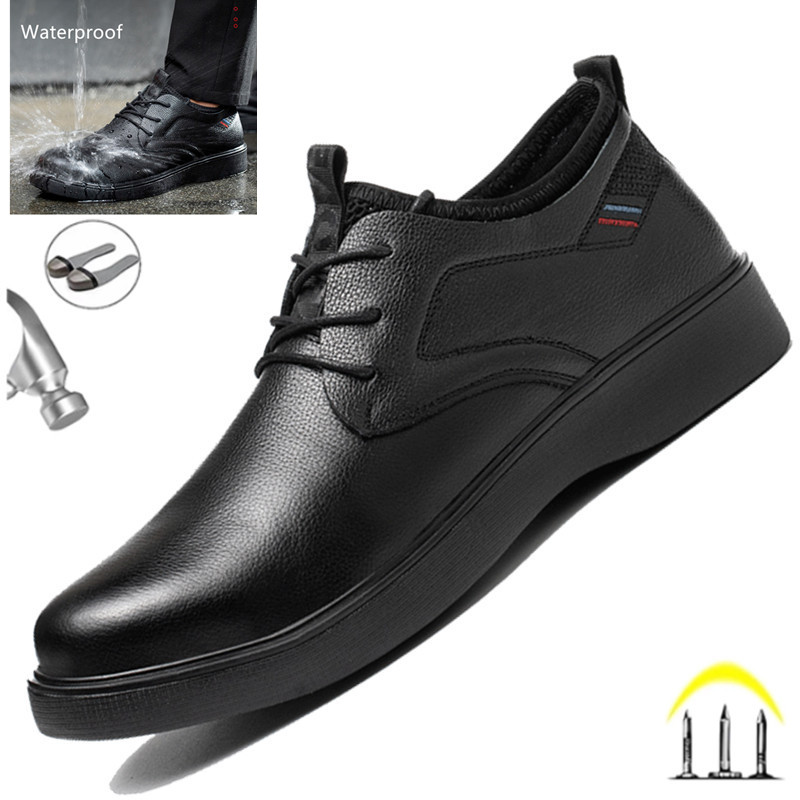 Men Genuine Leather Formal Sho - Snapback Hat Flat recension och pris