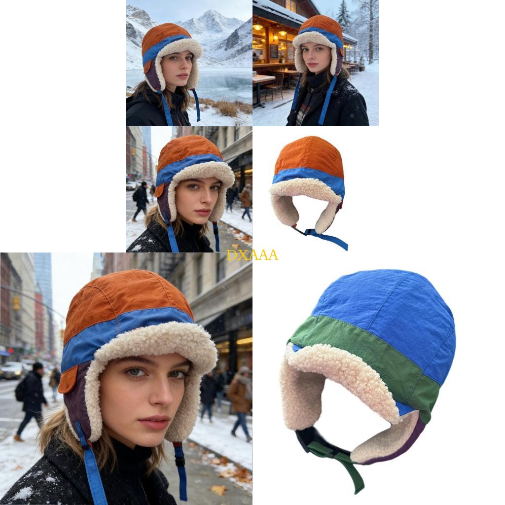 DXAA Warm Ear Flap Hat with Co - Trapper Hat Ear Flap recension och pris