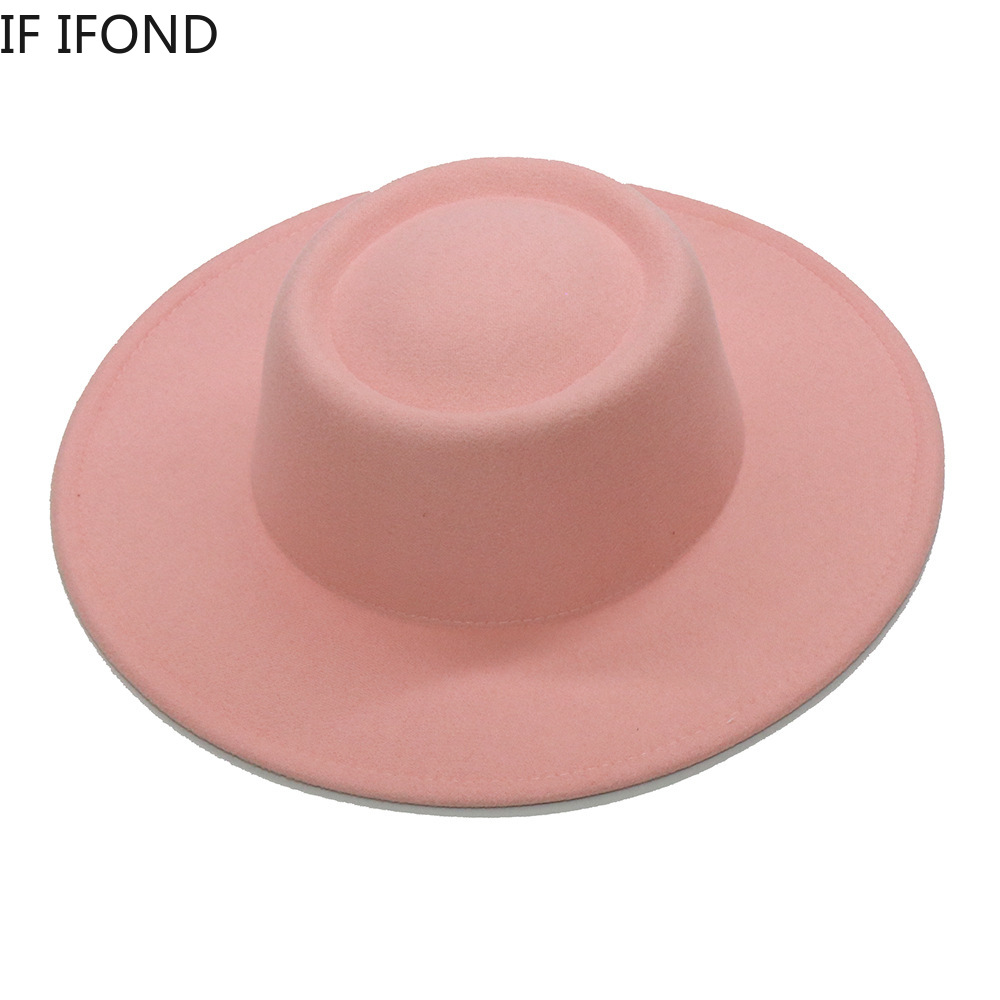 Fedora Hats Men Women 8.5CM Wi - Fedora Hat Wool recension och pris