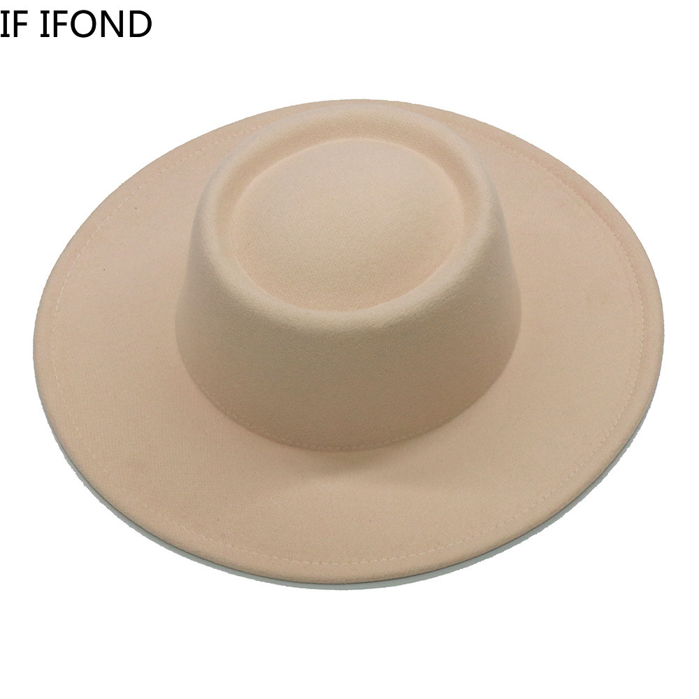 Fedora Hats Men Women 8.5CM Wi - Fedora Hat Wool recension och pris