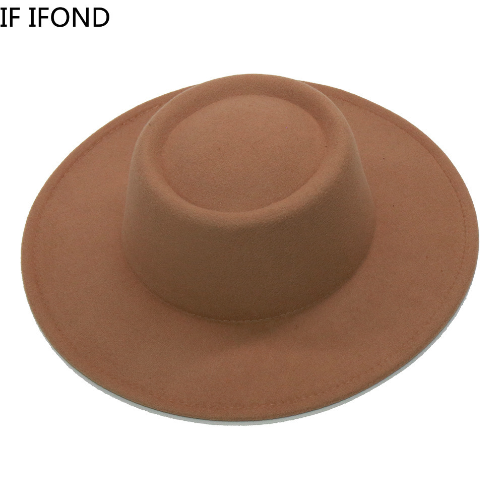 Fedora Hats Men Women 8.5CM Wi - Fedora Hat Wool recension och pris