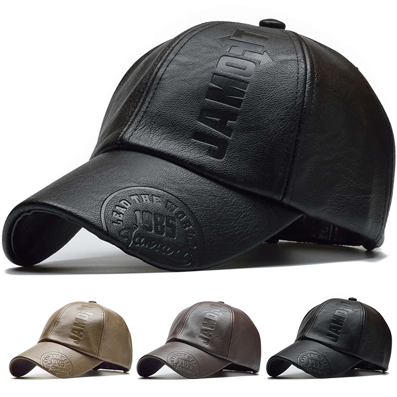 Unisex 1985 Imprinting Leather - Baseball Cap Structured recension och pris