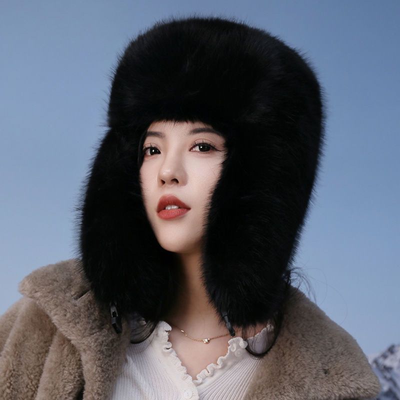 2025 New Winter Women Faux Fur - Trapper Hat Ear Flap recension och pris