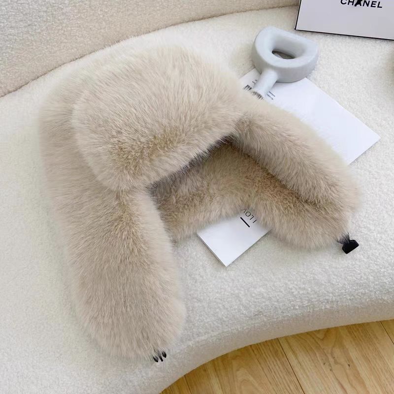 2025 New Winter Women Faux Fur - Trapper Hat Ear Flap recension och pris