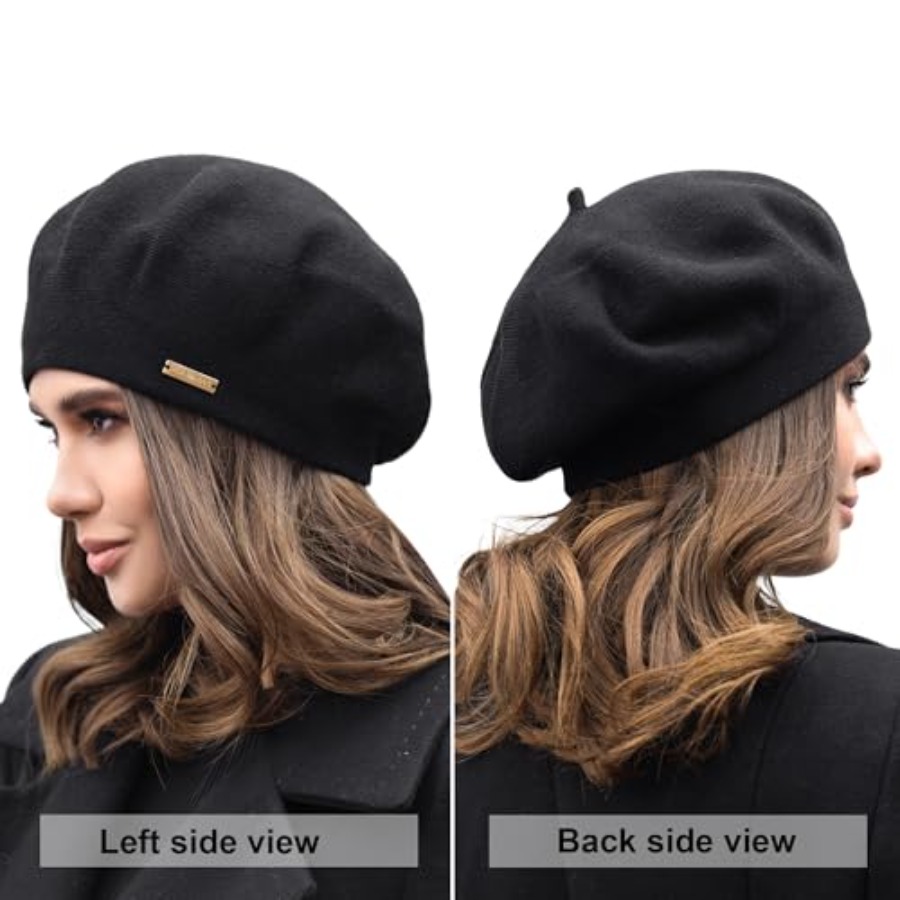 Beret - Warm Lined Wool Angora - Beret French Wool recension och pris