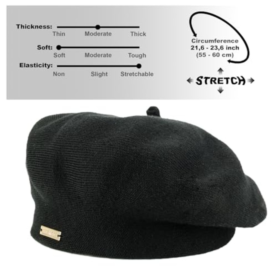 Beret - Warm Lined Wool Angora - Beret French Wool recension och pris