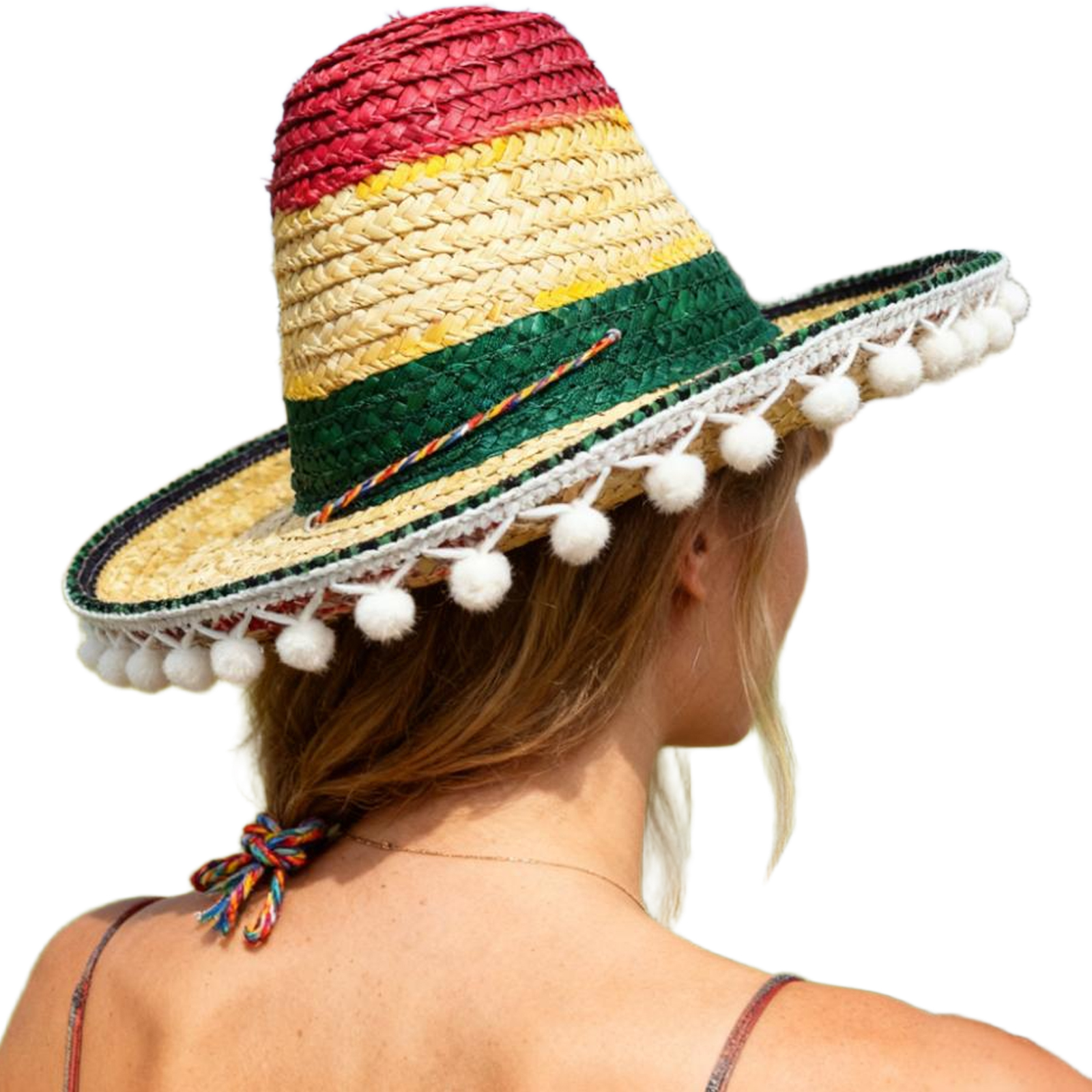 Mexican Straw Hat Carnival Wid - Sun Hat Wide Brim recension och pris