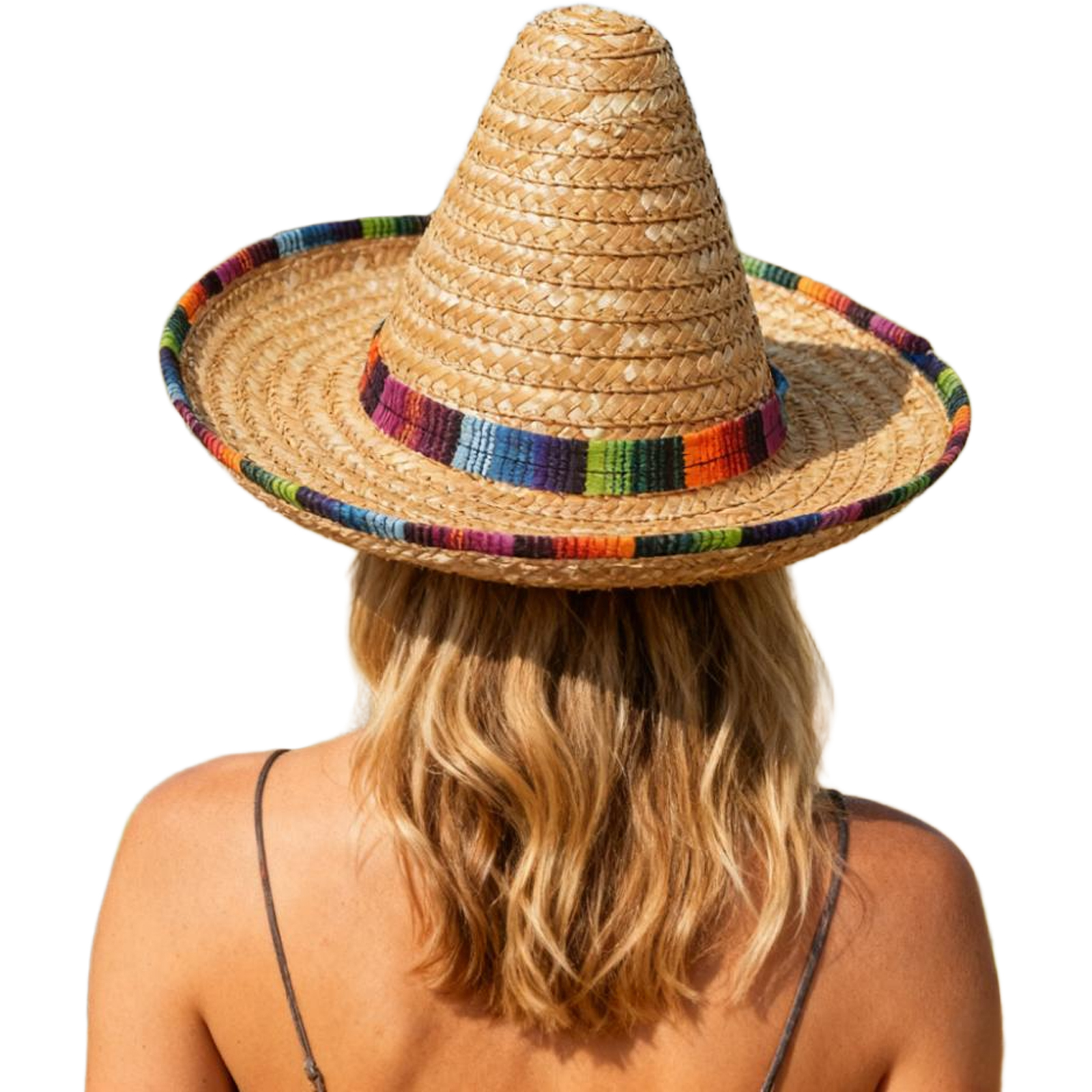Mexican Straw Hat Carnival Wid - Sun Hat Wide Brim recension och pris