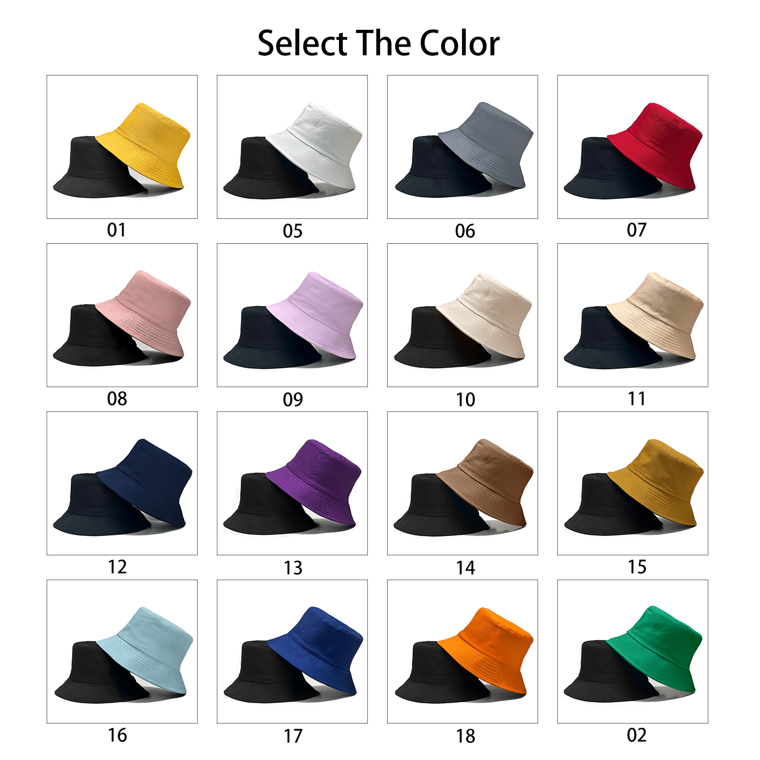 Custom Logo Double Side Fisher - Bucket Hat Cotton recension och pris