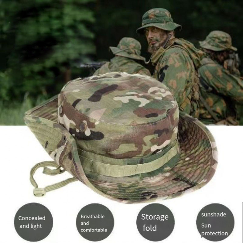 Tactical Camouflage Fishing Ca - Boonie Hat Tactical recension och pris