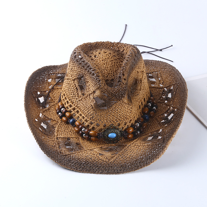 Spring and summer Spanish retr - Cowboy Hat Straw recension och pris