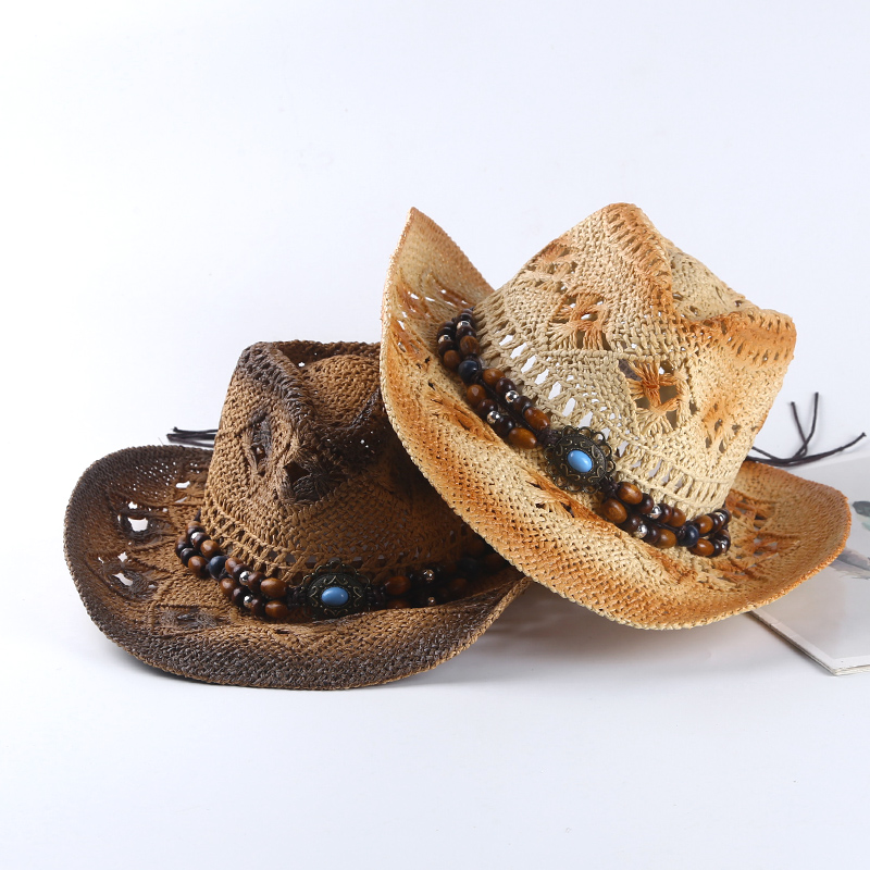 Spring and summer Spanish retr - Cowboy Hat Straw recension och pris