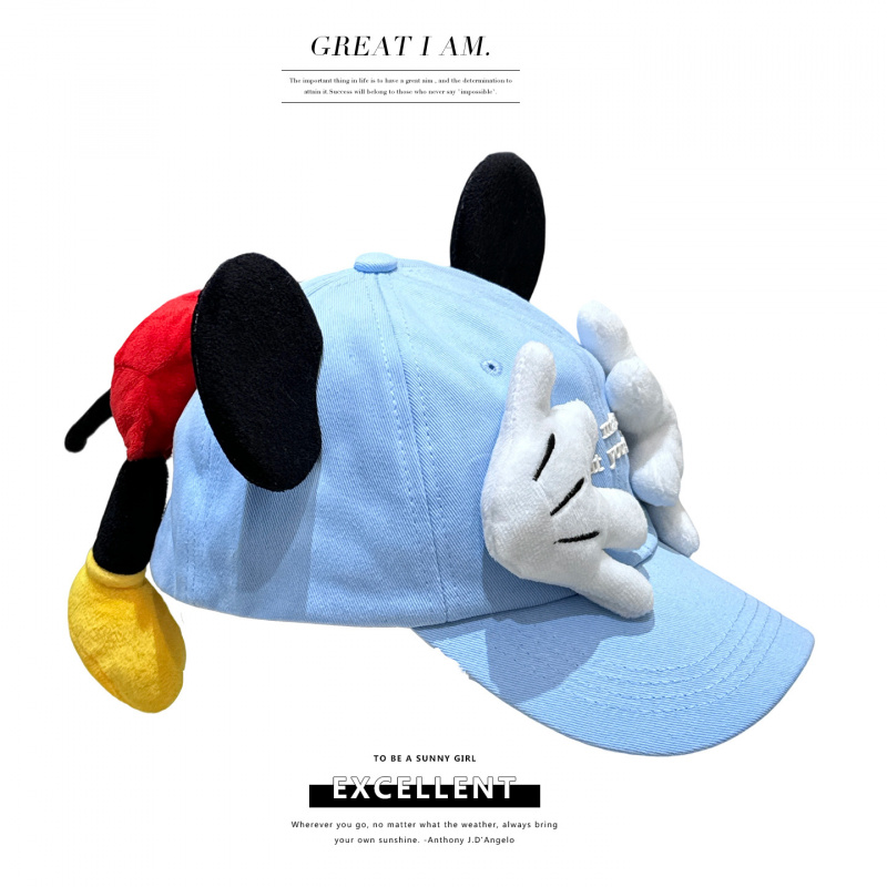 Color Mickey Face-Covering New - Baseball Cap Structured recension och pris