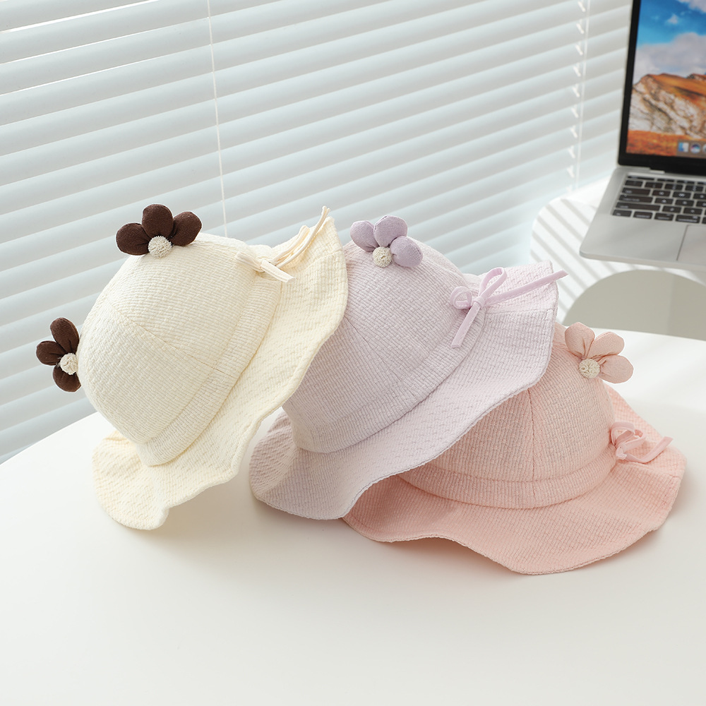Baby Girls Sun Hat 48cm 6-24 M - Bucket Hat Cotton recension och pris