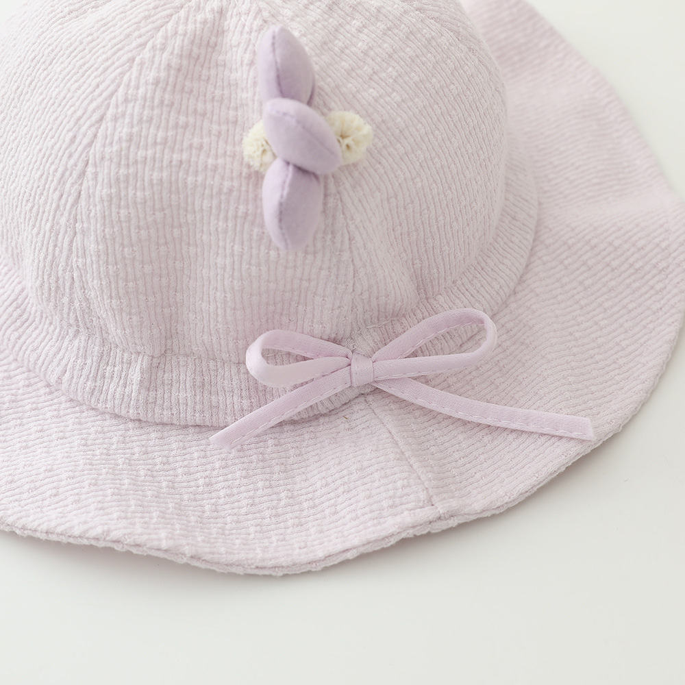 Baby Girls Sun Hat 48cm 6-24 M - Bucket Hat Cotton recension och pris