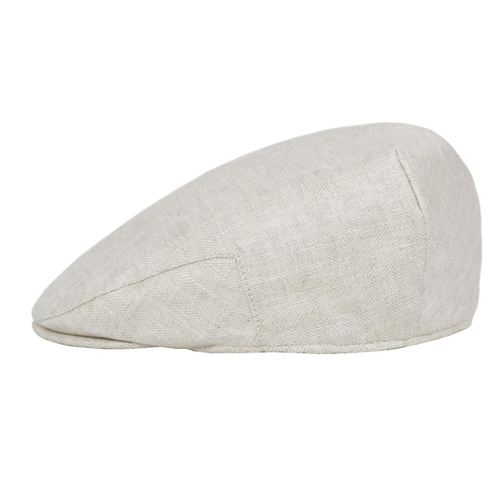 BOTVELA Linen Flat Cap for Men - Newsboy Cap Ivy recension och pris