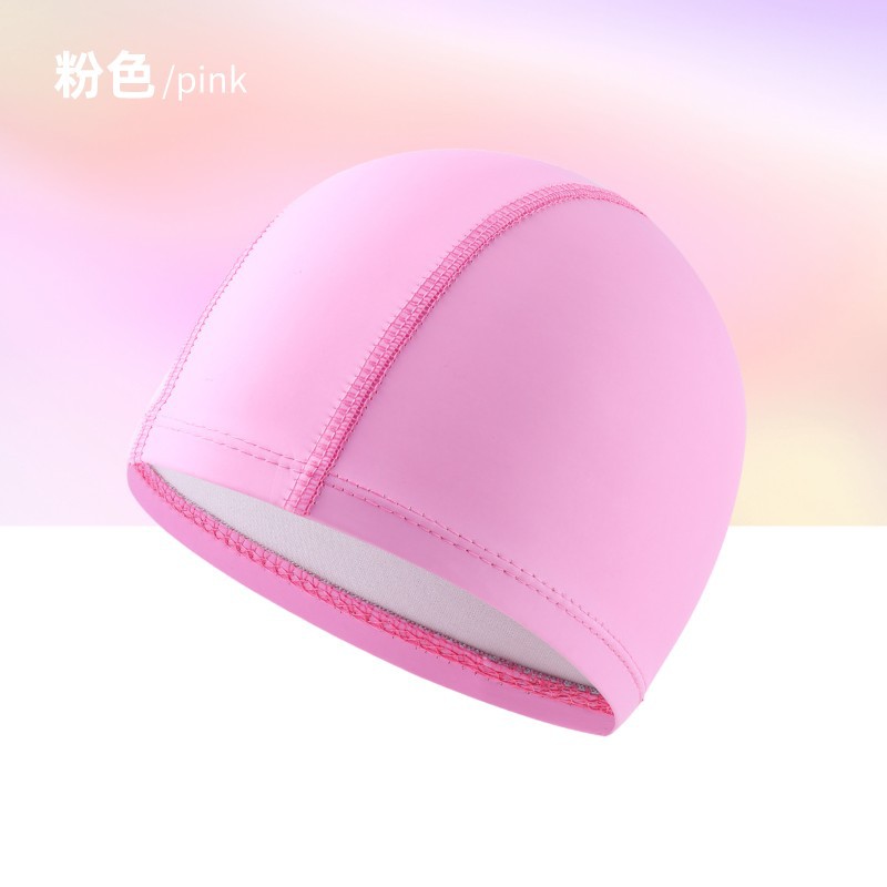 PU Coated Swimming Cap Unisex  - Swim Hat Silicone recension och pris