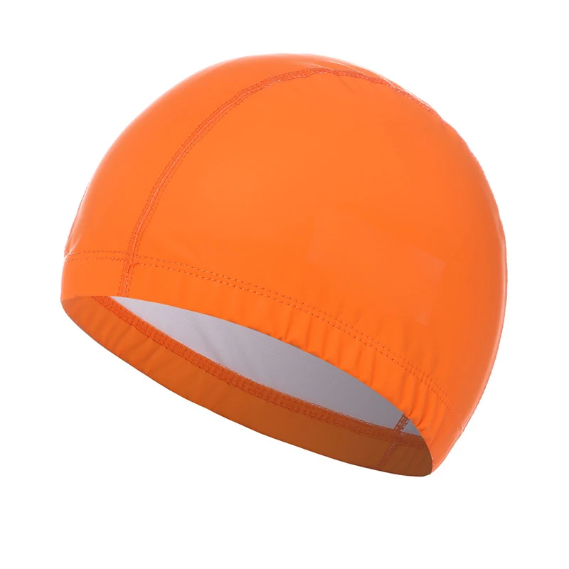 PU Coated Swimming Cap Unisex  - Swim Hat Silicone recension och pris