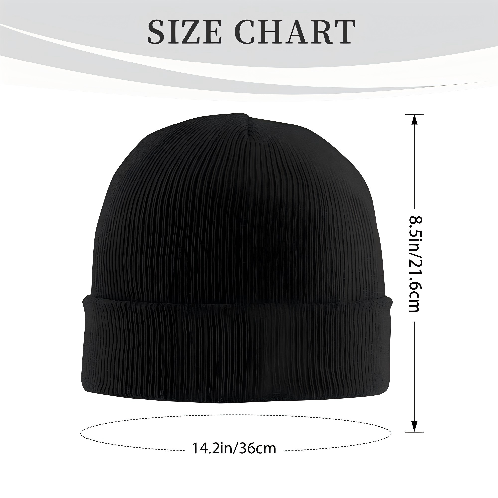 2025 New Xenomorph Rib Knit Cu - Beanie Cuffed Knit recension och pris