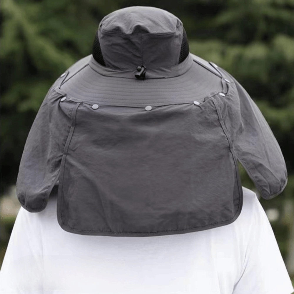 Removable Cloth Men Sun Hat Bi - Visor Sun Hat recension och pris