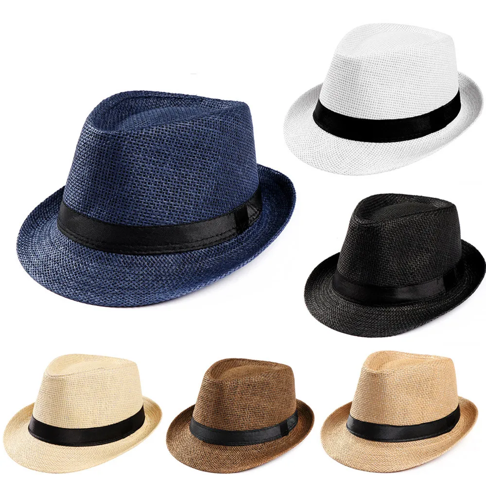 Summer Casual Trendy Beach Sun - Cowboy Hat Straw recension och pris