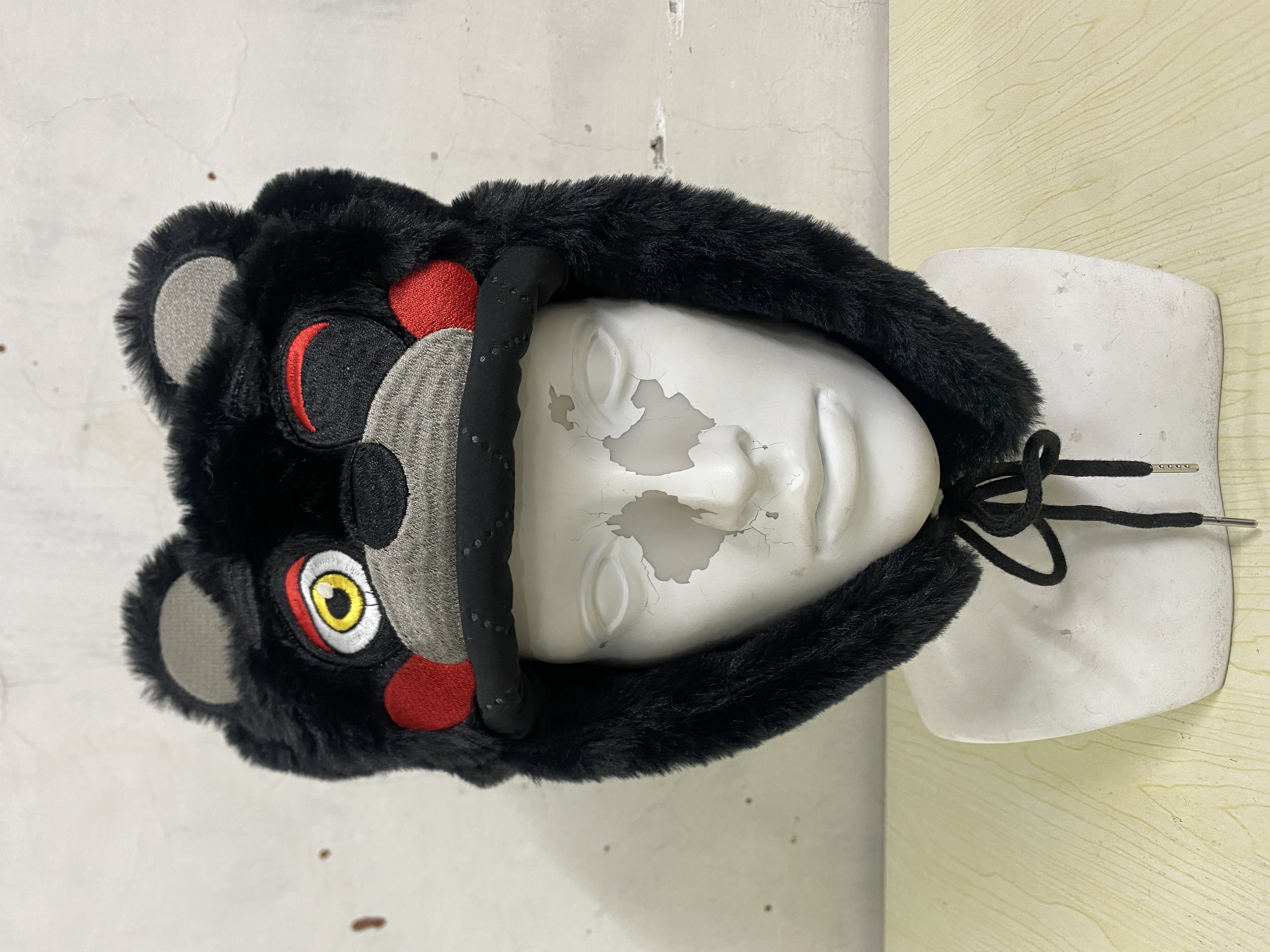Y2K E-Girl Cute Bear Plush Tra - Winter Trapper Hat recension och pris