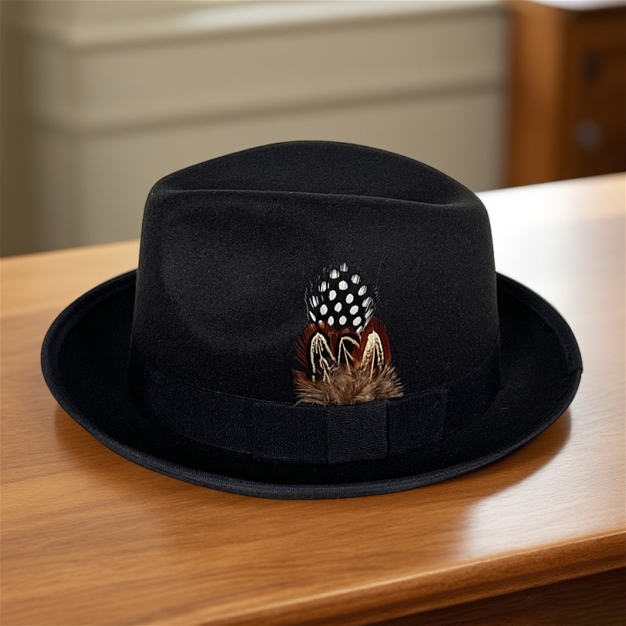 Vintage Style Wool Fedora Hat  - Fedora Hat Wool recension och pris